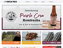 Tablet Screenshot of incatea.com